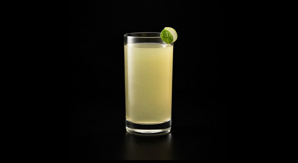 Lonsdale cocktail on a dark studio background