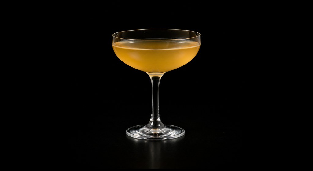 MGM Grand cocktail on a dark studio background