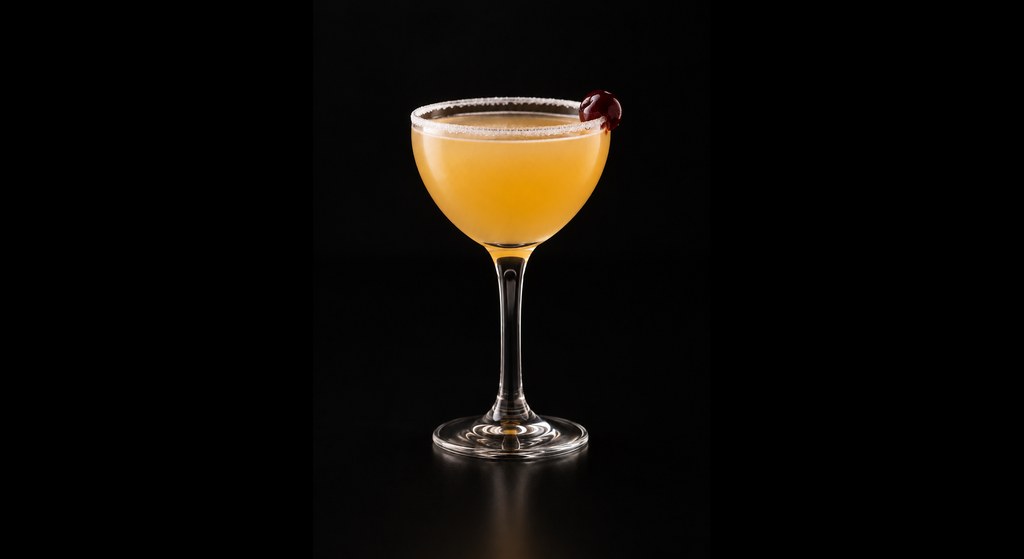 My Tokyo 1964 cocktail on a dark studio background