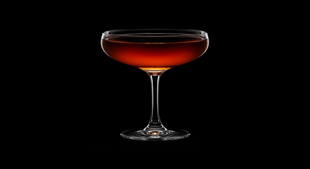 Opening Cocktail cocktail on a dark studio background