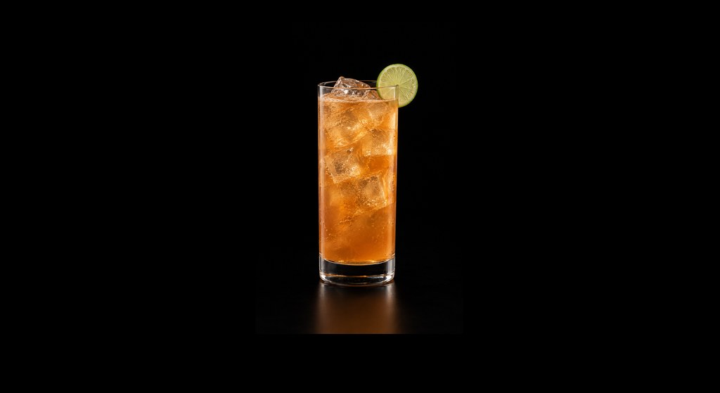 Pancho Villa (Contemporary Long Version) cocktail on a dark studio background
