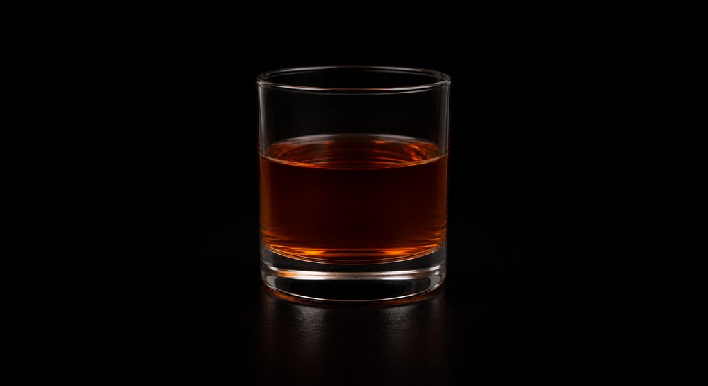 Parade Lap cocktail on a dark studio background
