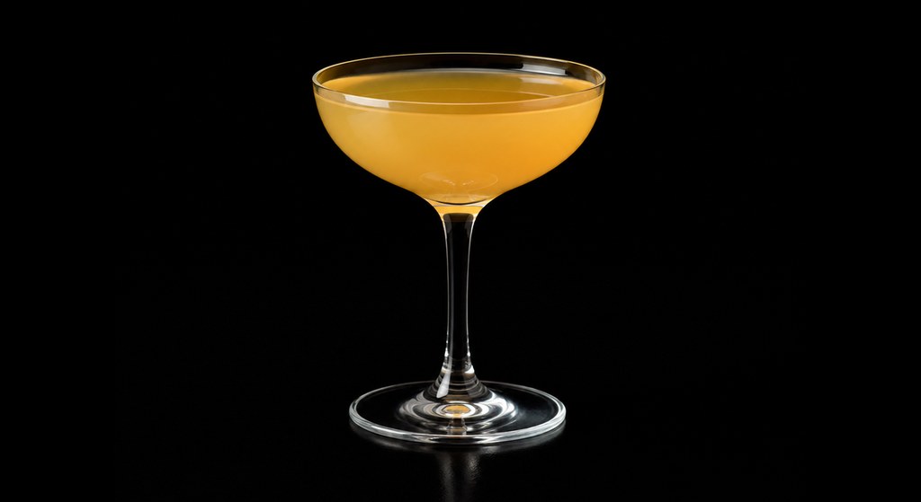 Petit Zinc cocktail on a dark studio background