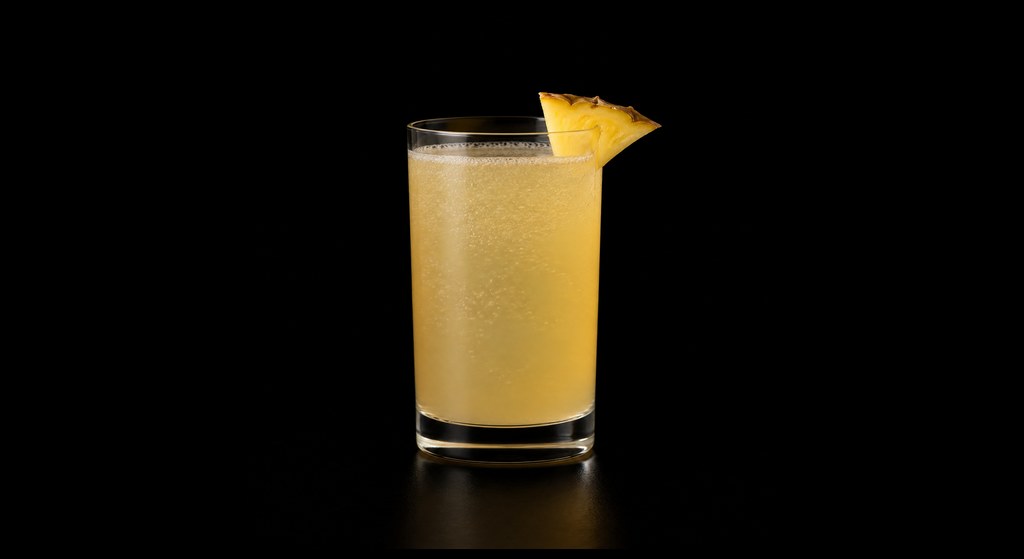 Pisco Punch (Difford's Recipe) cocktail on a dark studio background