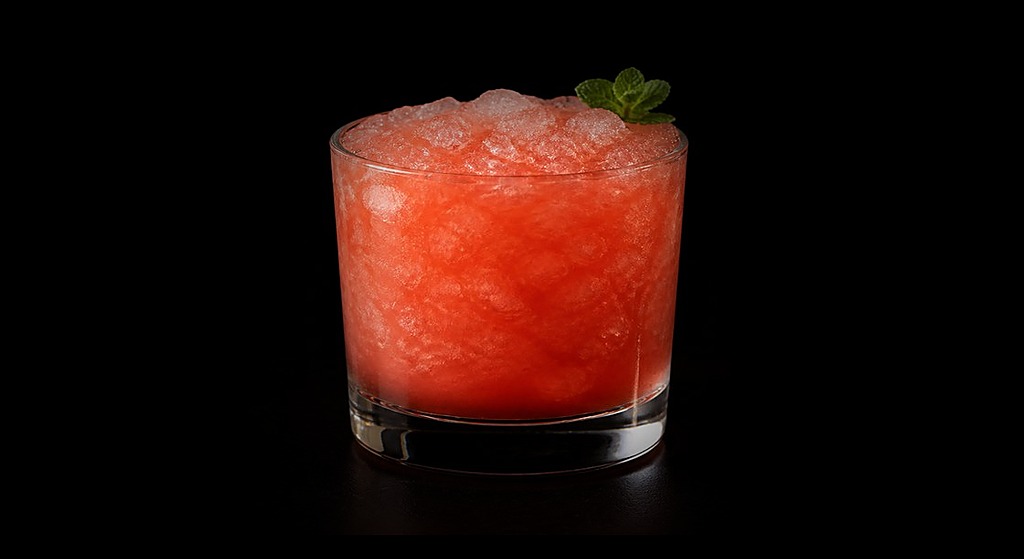 Port Light cocktail on a dark studio background