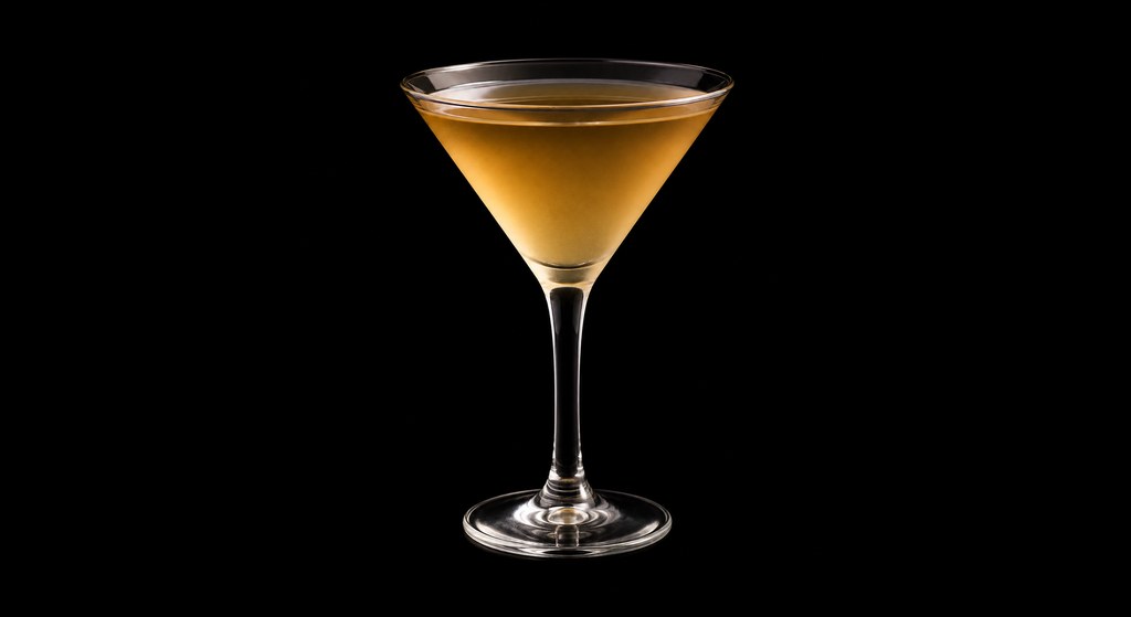 Quarter Deck Cocktail cocktail on a dark studio background
