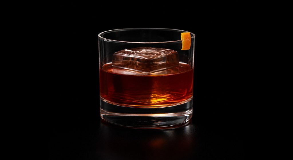 S 'n' Emm cocktail on a dark studio background