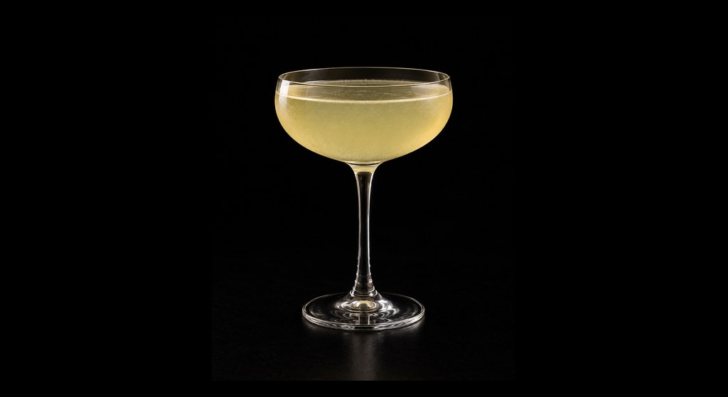 Scotch Bonnet Margarita cocktail on a dark studio background