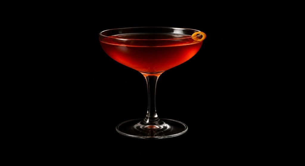Sunshine Cocktail cocktail on a dark studio background