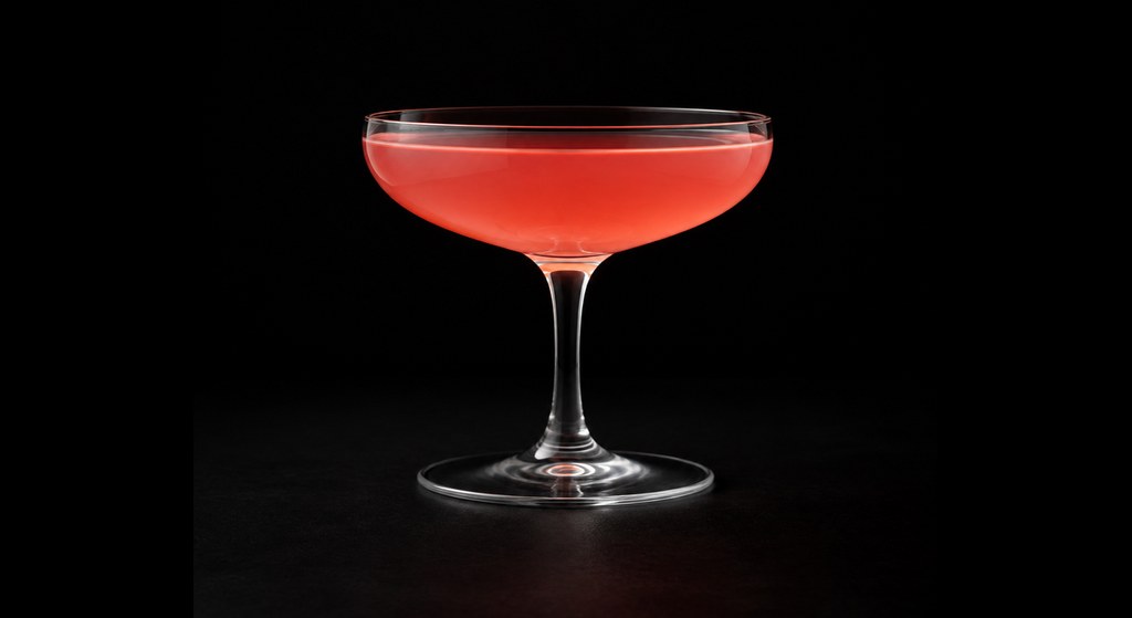 Teenage Anarchist cocktail on a dark studio background