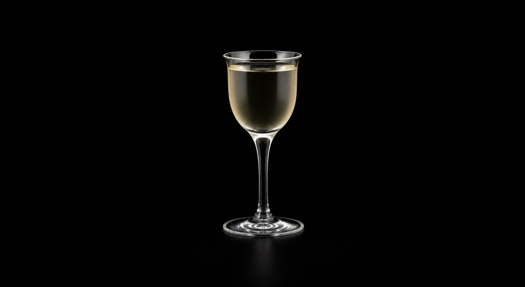 Telegraph cocktail on a dark studio background