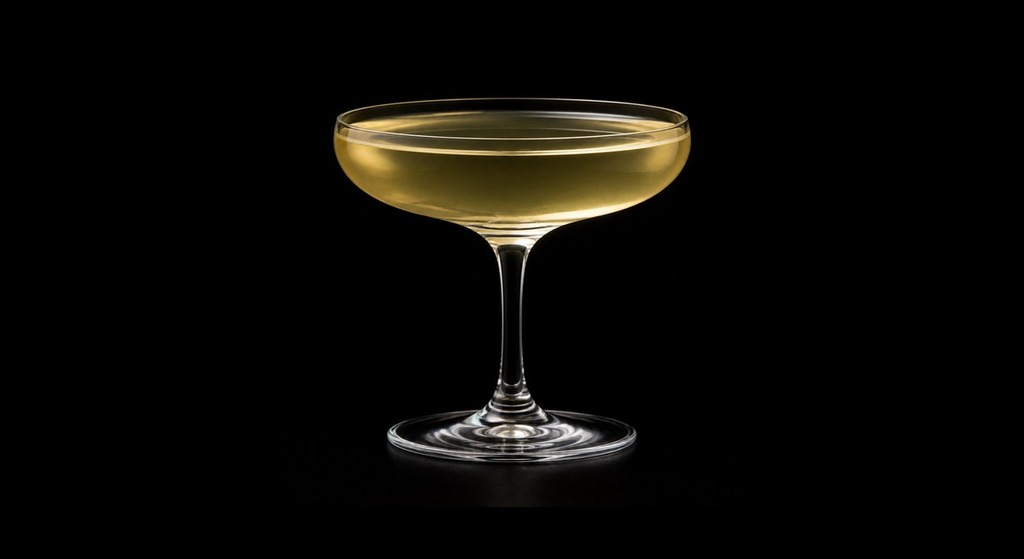 Tequini Cocktail cocktail on a dark studio background