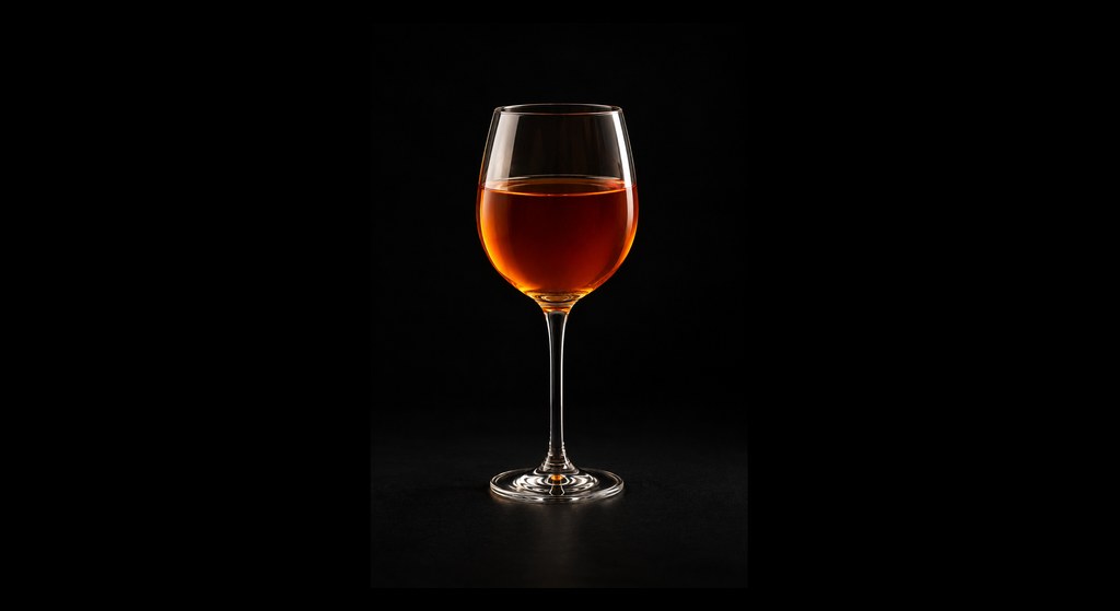 The Exotic Teapot cocktail on a dark studio background