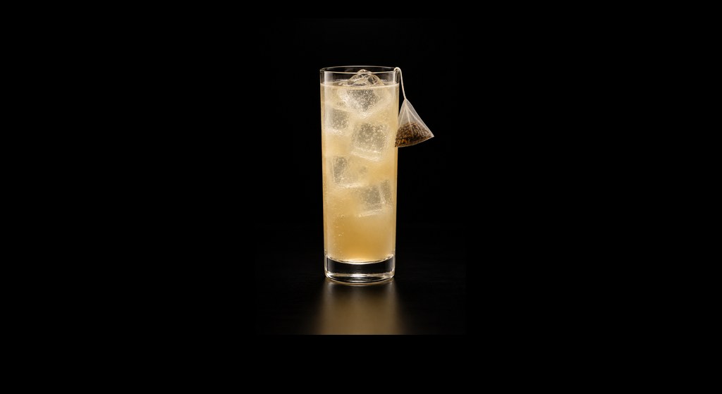 The Gentlemen cocktail on a dark studio background