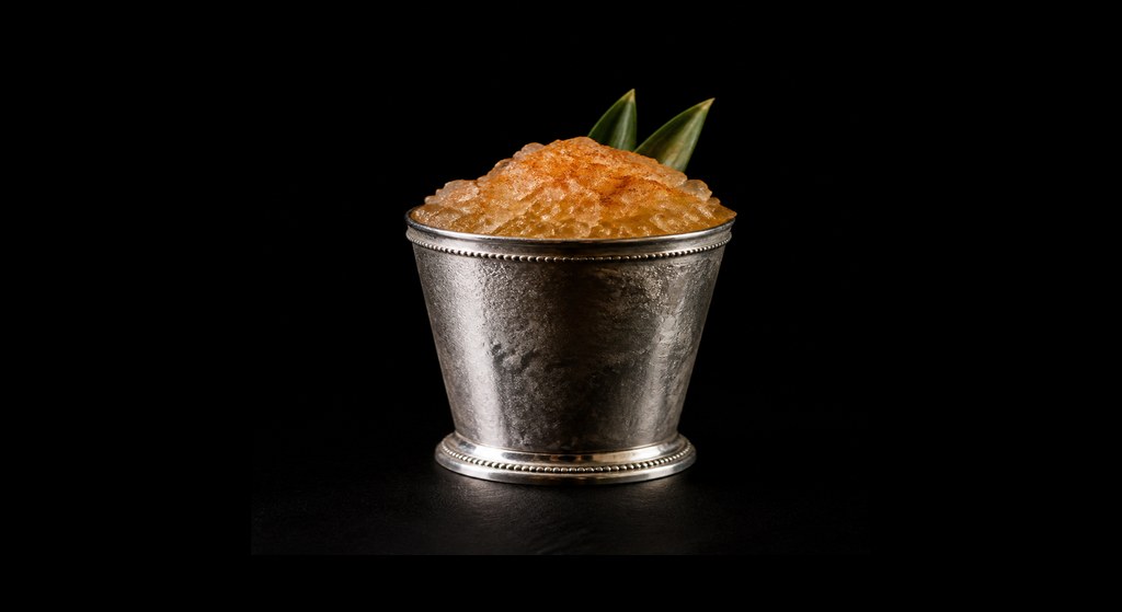 War Admiral cocktail on a dark studio background
