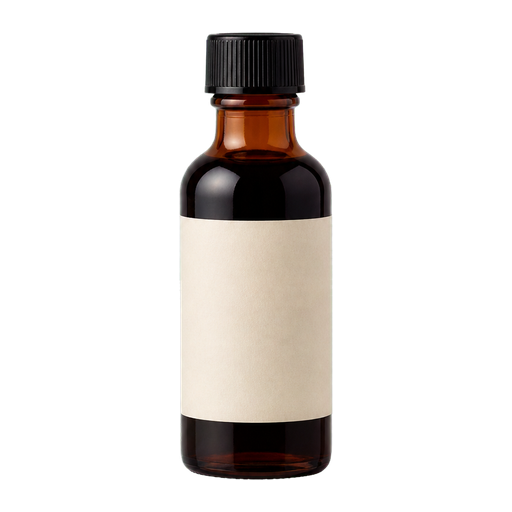 Aromatic bitters cocktail ingredient on a transparent background