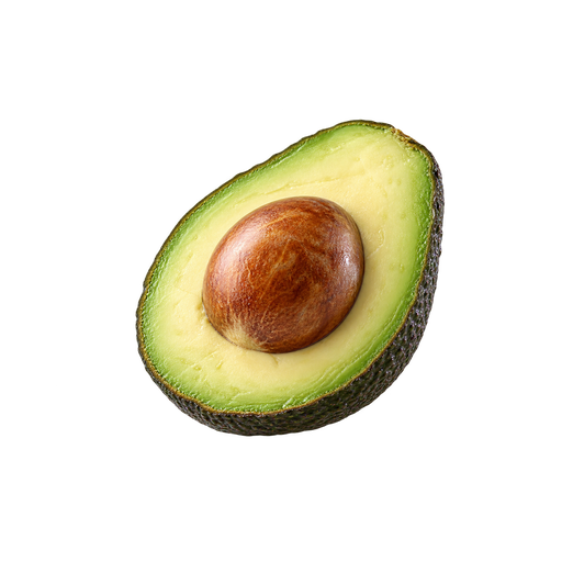 Avocado cocktail ingredient on a transparent background