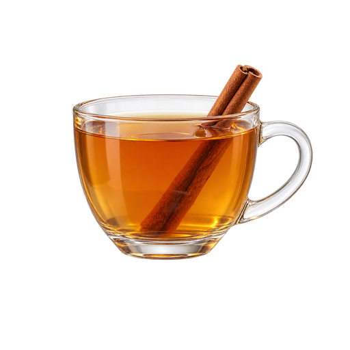 Cinnamon Tea cocktail ingredient on a transparent background