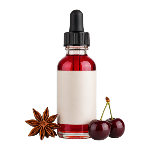 New Orleans aromatic bitters cocktail ingredient on a transparent background