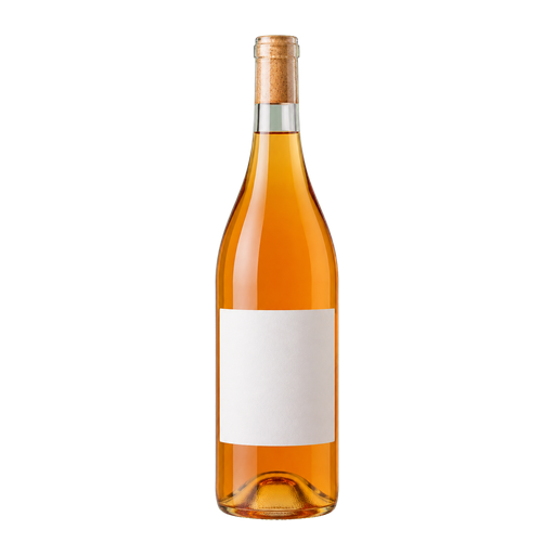 Orange Wine cocktail ingredient on a transparent background