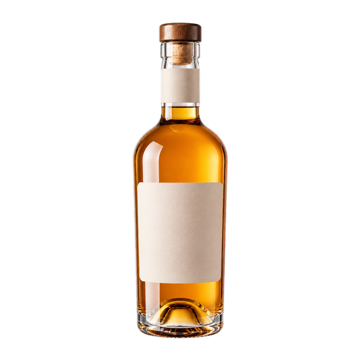 Pear brandy cocktail ingredient on a transparent background