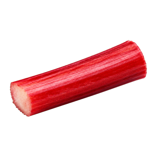 Rhubarb cocktail ingredient on a transparent background