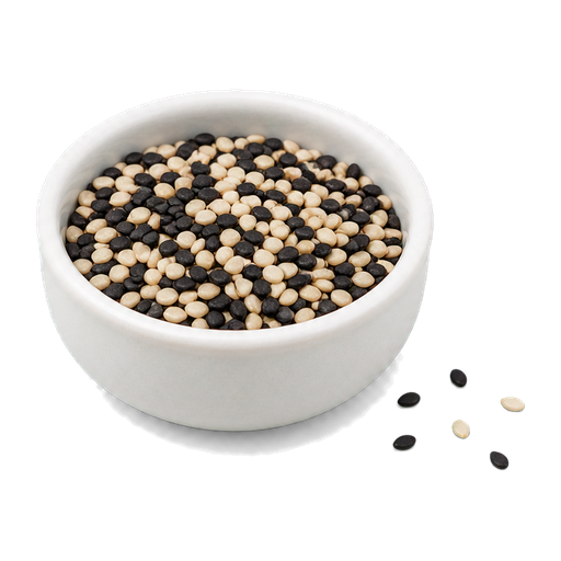 Sesame Seeds cocktail ingredient on a transparent background