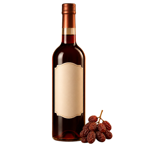 Sweet Vermouth cocktail ingredient on a transparent background